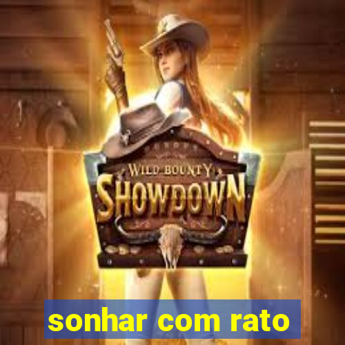 sonhar com rato